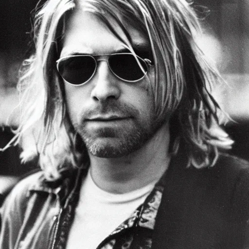 Prompt: Kurt Cobain singer songwriter, ultrafine detail, associated press photo, masterpiece