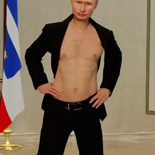 Prompt: Seductive Putin