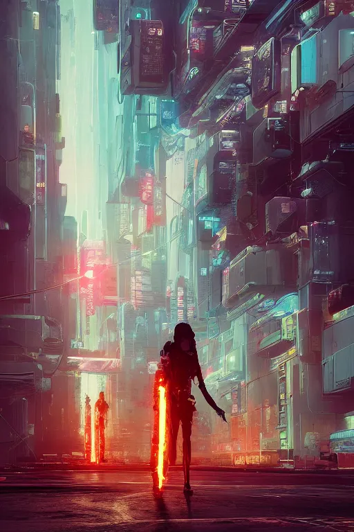 Image similar to an incredible digital art painting of synapse firing, beeple and jean giraud, abstract conceptual, metaphysical, cinema 4 d, octane render, cyberpunk theme