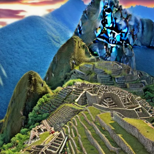 Prompt: New York City as Macchu Picchu, ultra hi resolution picture