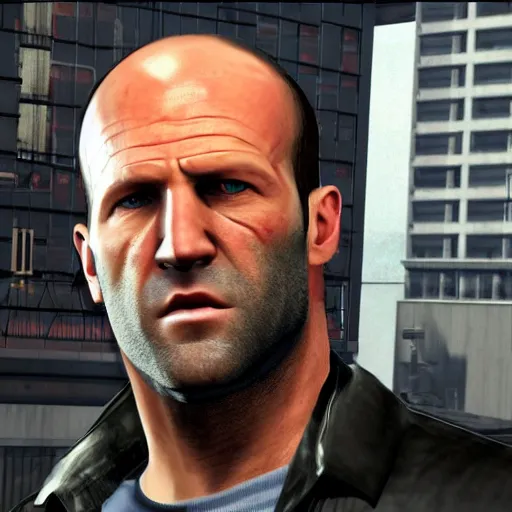 Fan Casting Jason Statham as Niko Bellic in Grand Theft Auto on myCast