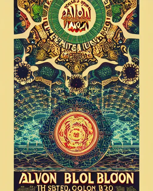 Image similar to avalon ballroom poster art