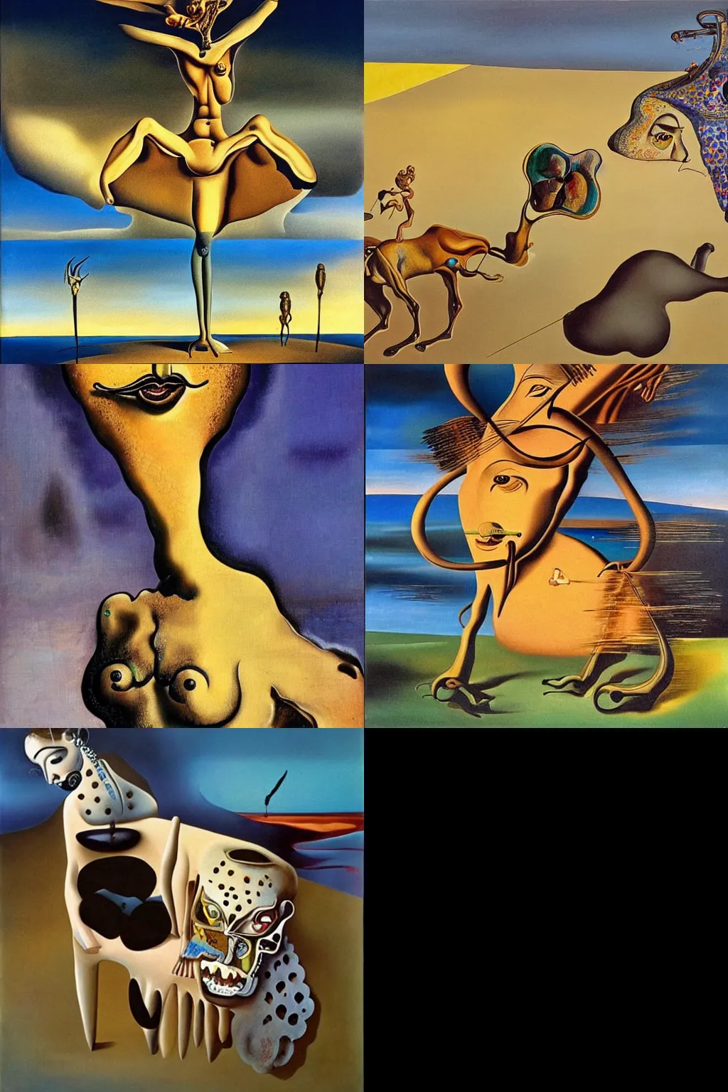 Prompt: Art by Salvador Dali