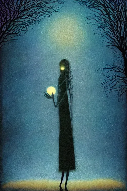 Image similar to surreal neil gaiman's sandman, nostalgia for a fairytale, magic realism, mysterious, vivid colors, by andy kehoe, amanda clarke