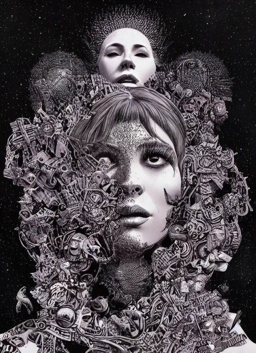 Image similar to Power goddess painting by Dan Hillier, trending on artstation, artstationHD, artstationHQ, 4k, 8k