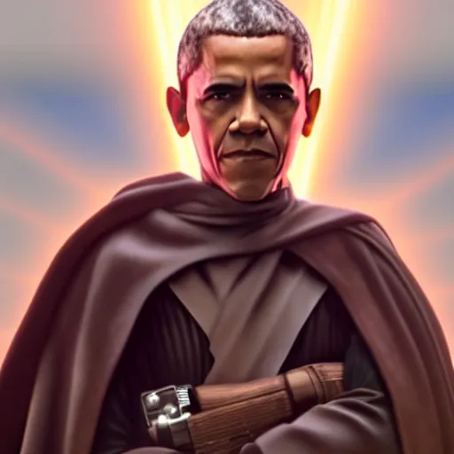 Image similar to Film still of Obama as Anakin Skywalker. Star Wars. Screenshot. Extreme quality. 4K.