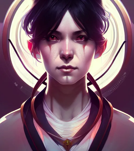 Image similar to symmetry ( naru from prey ) ultra detailed, intricate, dynamic lighting, digital art, anime, digital painting, art station, wlop, sharp focus, illustration, art by artgerm and greg rutkowski and alphonse mucha