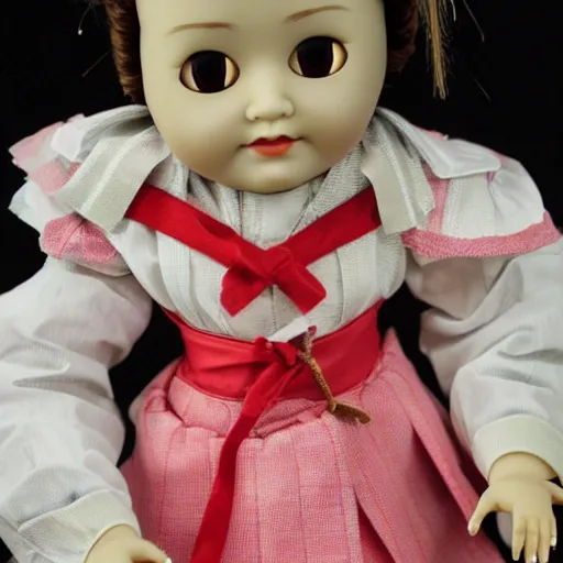 Image similar to a doll from japan