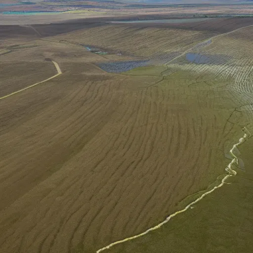 Image similar to britain in a drought realistic 4 k