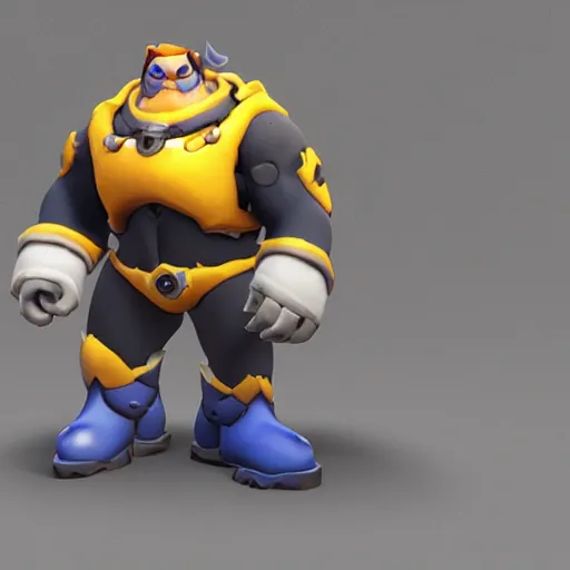 Prompt: overwatch character design Blizzard pixar 3d maya engine