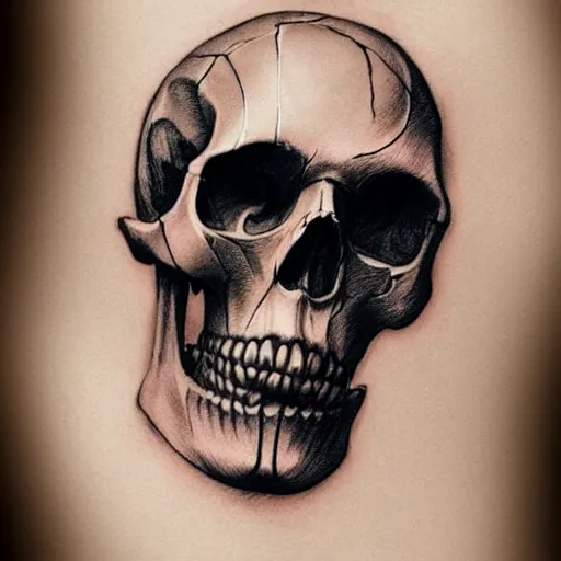 The Skull Tattoos for Beginners - Pretty Designs