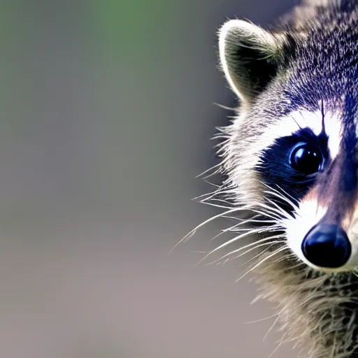 Image similar to sniper raccoon, photo, detailed, 4 k