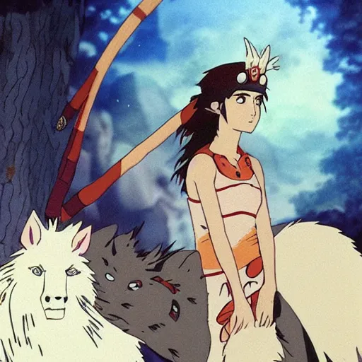 Image similar to princess mononoke