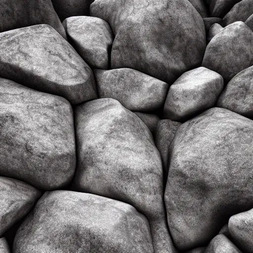 Prompt: a rocks vision on psychodelics, no text, rendered with octane, 8k n3