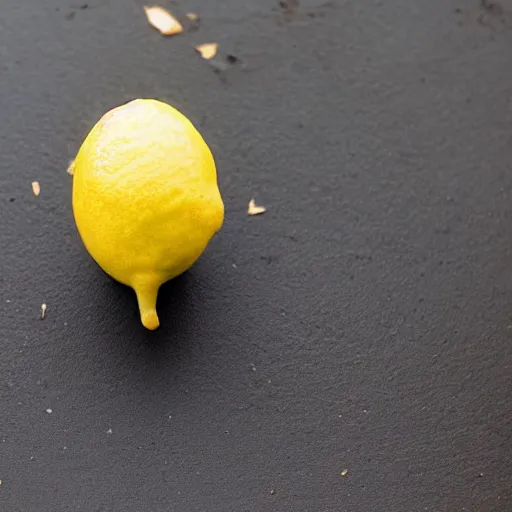 Image similar to an angry lemon