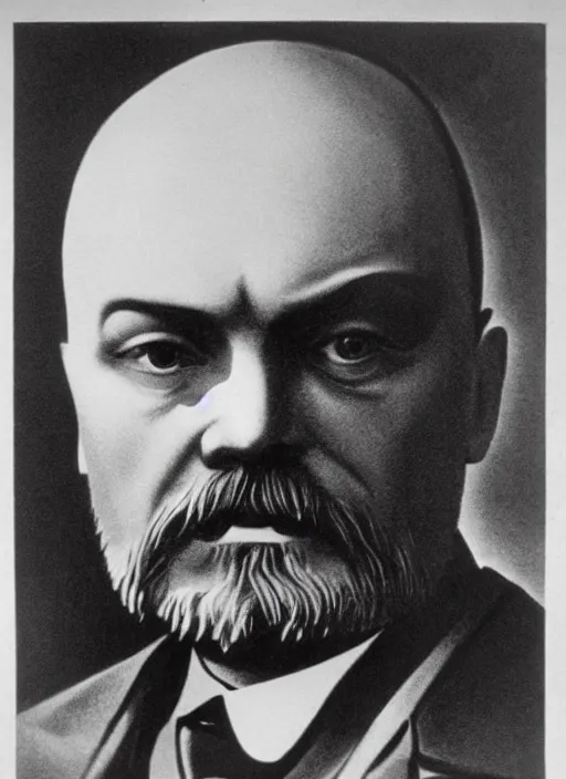 Image similar to lenin became a mushroom