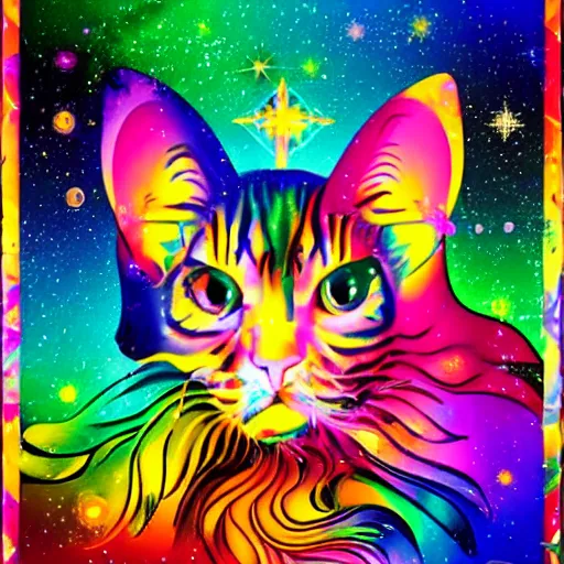 Lisa Frank and Da Vinci collaboration | Stable Diffusion | OpenArt