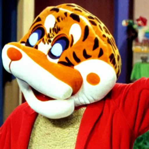 Prompt: everybody loves raymond but with tony the tiger, sitcom, tv