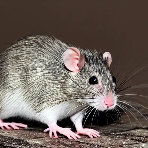 Prompt: cute rat