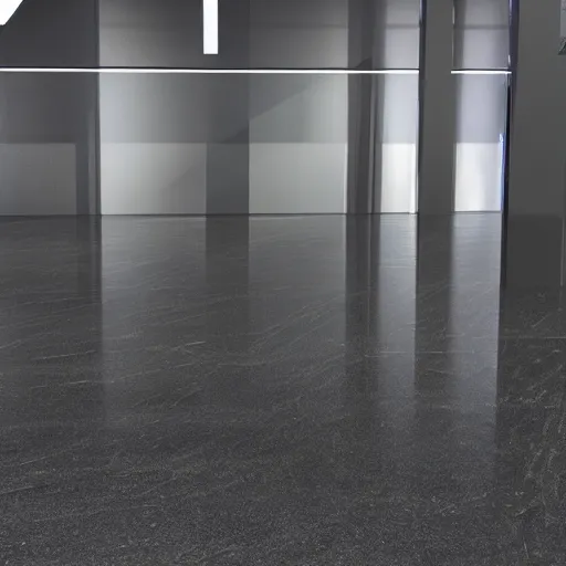 Image similar to polished floor black, clear, clean, stylish, realistic, podium, stage, rostrum