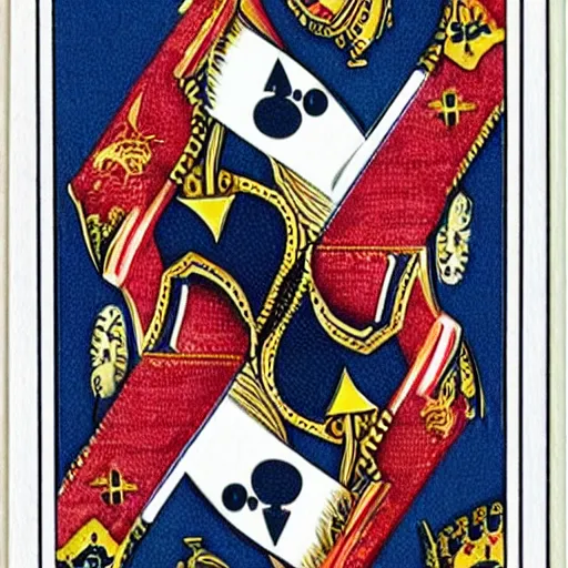 Image similar to high quality photo of a secret playing card, realism, 8k, award winning photo