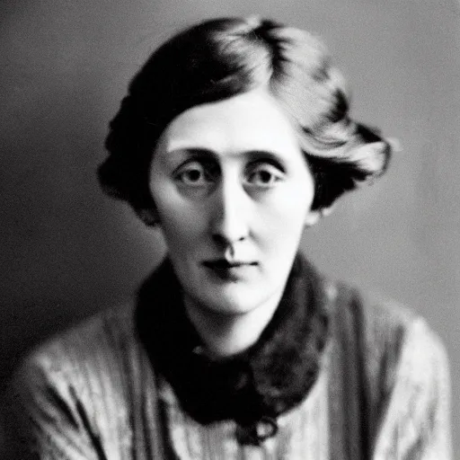 Prompt: Virginia Woolf as a pro e-sports player