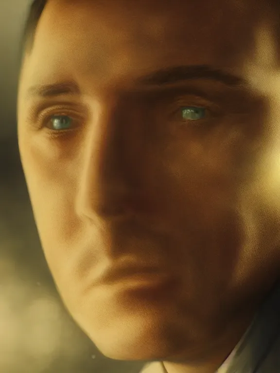 Prompt: portrait art of Gene Kelly 8k ultra realistic , lens flare, atmosphere, glow, detailed,intricate, full of colour, cinematic lighting, trending on artstation, 4k, hyperrealistic, focused, extreme details,unreal engine 5, cinematic, masterpiece