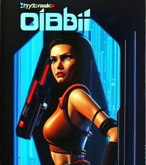 Image similar to cable plugged in, side of head, very very beautiful woman, cyberdeck computer terminal, 1 9 7 9 omni magazine cover, style by vincent di fate, cyberpunk 2 0 7 7, very coherent, detailed, 4 k resolution, unreal engine, daz