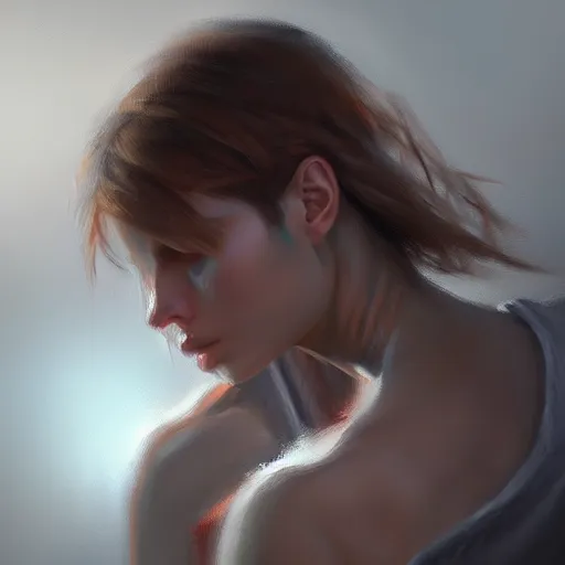 Prompt: concept art oil painting by eren arik, extremely detailed, brush hard, artstation, soft light, zoomed out, stroke brush