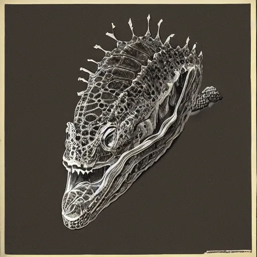 Image similar to “ plume agate ” anatomical drawing of crocodile “ gray ’ s anatomy ” 1 0 2 4 x 1 0 2 4