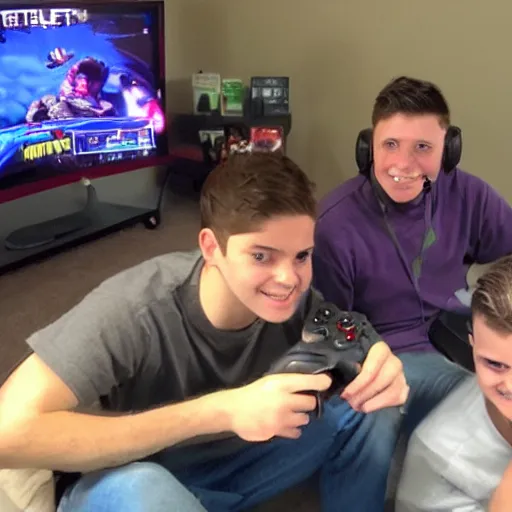 Image similar to me and the boys playing video games