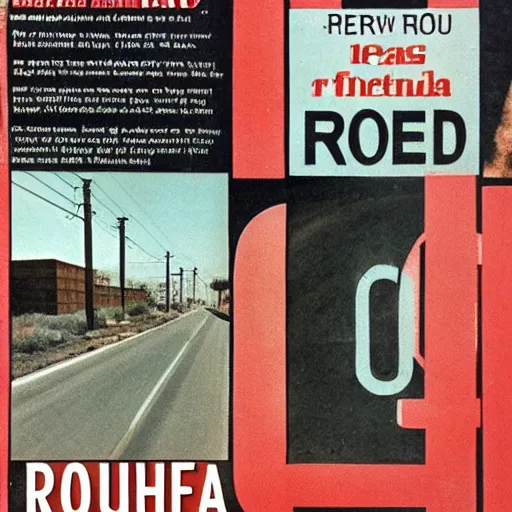 Image similar to history of route 6 6, idea magazine 1 9 6 6