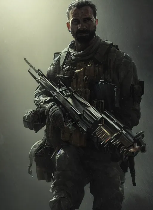 Image similar to a photorealistic dramatic hyperrealistic full frame render of call of duty modern warfare ghost character by wlop, greg rutkowski, alphonse mucha, beautiful dynamic dramatic dark moody lighting, shadows, cinematic atmosphere, artstation, concept design art, octane render, 8 k