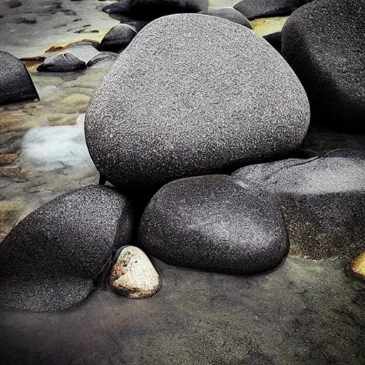 Image similar to “a big rock shower”