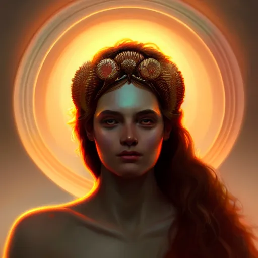 Prompt: goddess, highly detailed, digital painting, artstation, concept art, soft light, sharp focus, illustration