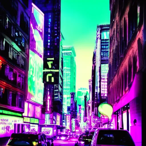 neon purple blinking lights on a neon city | Stable Diffusion | OpenArt