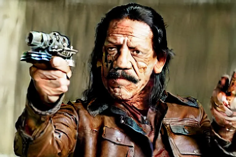 Image similar to danny trejo as han solo