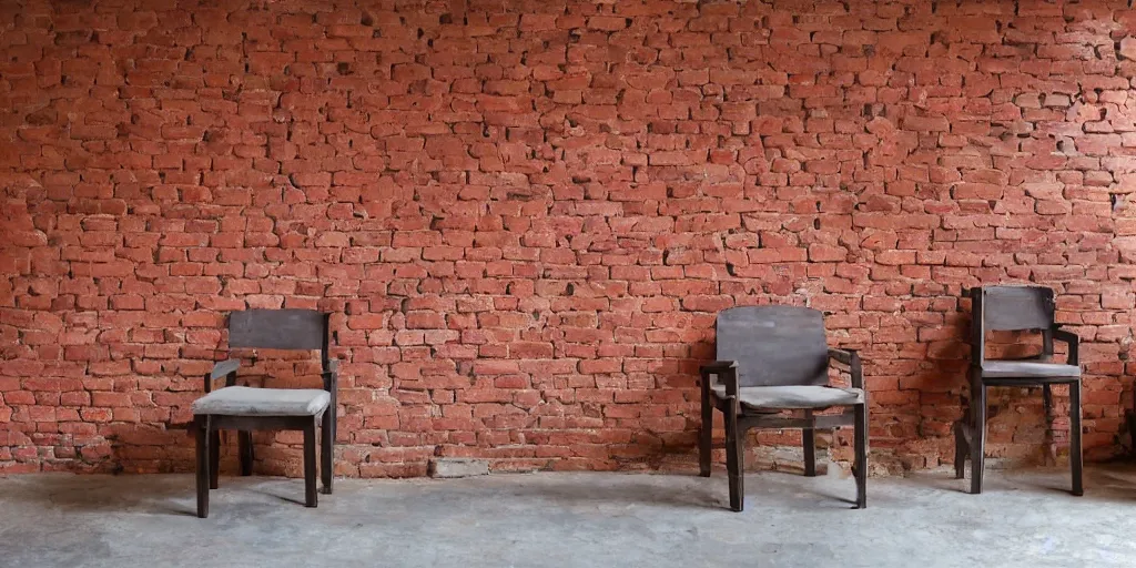 Image similar to Red Brick Throne built into a wall