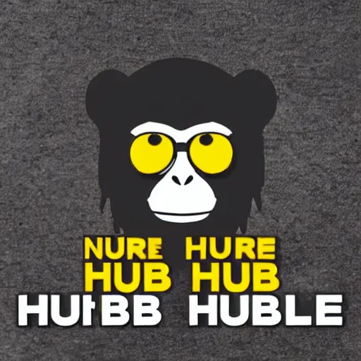 Prompt: nerdy ape hub, 808, 101, 2:37,