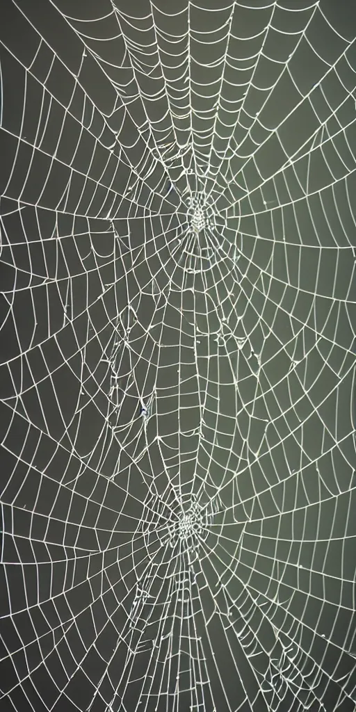 Image similar to tetris inspired spider web made by a tiny robotic spider, web fibers at only 9 0 degree angles between each other, realistic, studio macro photo, spot lighting, very detailed w 7 6 8