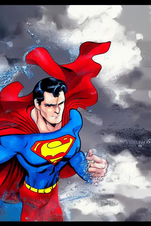 Superman anime style by sagaaxel on DeviantArt