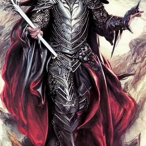Prompt: ( ( gandalf ) ) as [ spawn ]!!!!!!, by anthony van dyck, artstation, illustration, comic book, polychromatic - colors, insanely detailed and intricate, hypermaximalist, elegant, ornate, hyper realistic, super detailed