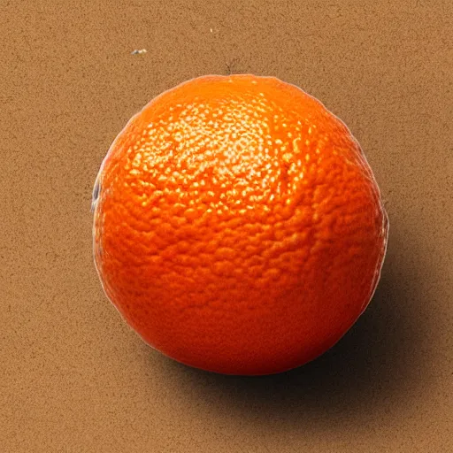 Image similar to very realistic image of an orange