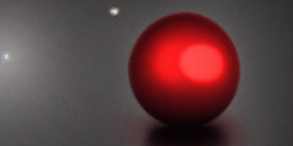 Image similar to spooky tiny red ball, realistic 4 k octane beautifully detailed render, 4 k post - processing, highly detailed, intricate complexity, epic composition, magical atmosphere, cinematic lighting, masterpiece, ultra hd