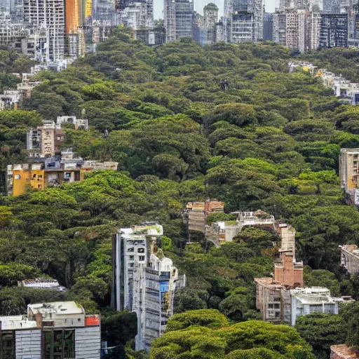 Image similar to view of luxurious jungle of Buenos Aires