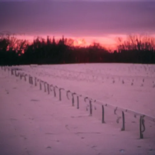 Image similar to 3 5 mm film grain photograph of a cotton candy sunset — height 1 0 2 4 — width 1 0 2 4 — steps 1 5 0