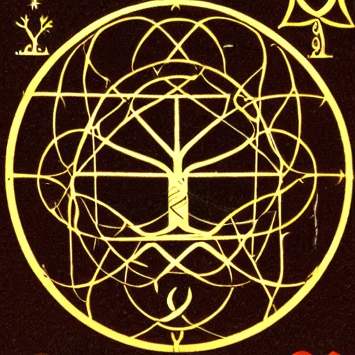 Prompt: screenshot of kabbalah tree of life, sitrah ahra, neoplatonist diagram, qlippoth, esoteric wikipedia, hermetic wikipedia