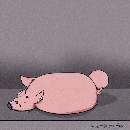 Image similar to a cartoon humanoid anthropomorphic pig lay in the tub, smoking, digital art, very strong lighting, trending on artstation