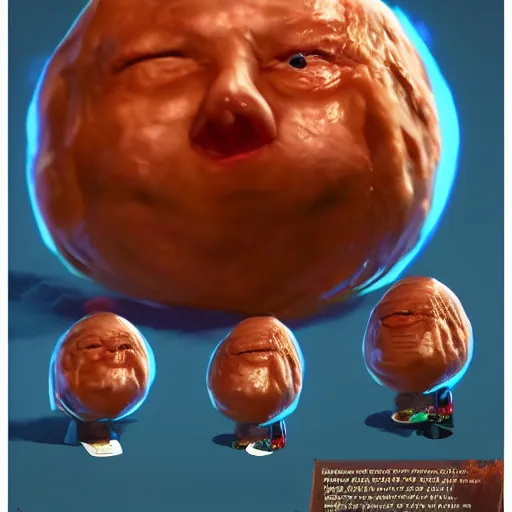 Prompt: joe biden as a meatball, unreal engine, featured on artstation, vibrant, atmospheric lightning, sharp focus, detailed, intricate