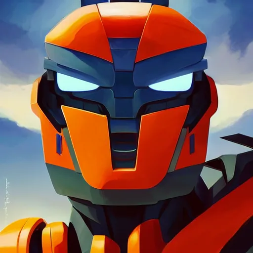 Image similar to face icon stylized minimalist transformers, loftis, cory behance hd by jesper ejsing, by rhads, makoto shinkai and lois van baarle, ilya kuvshinov, rossdraws global illumination